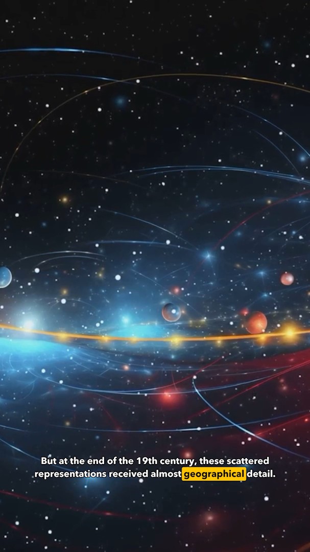 A finished 9:16 short frame with animated word-highlighted captions over a space scene
