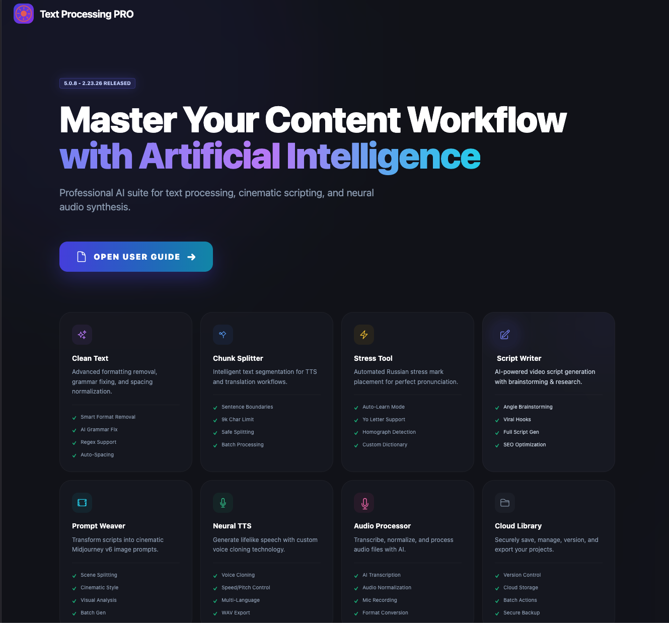 TexProc AI: Your End-to-End Content Creation Pipeline