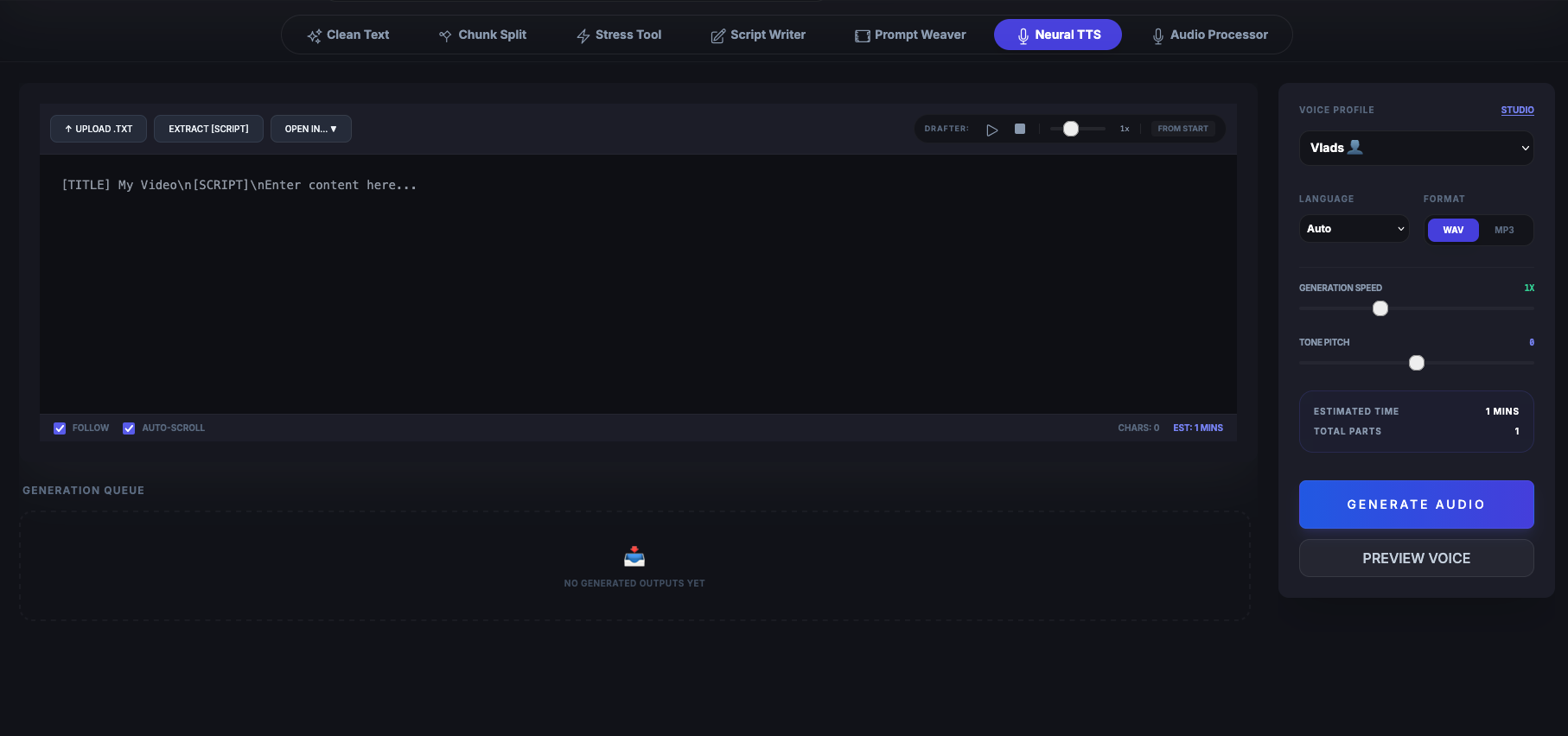 Script Processor Pro screenshot