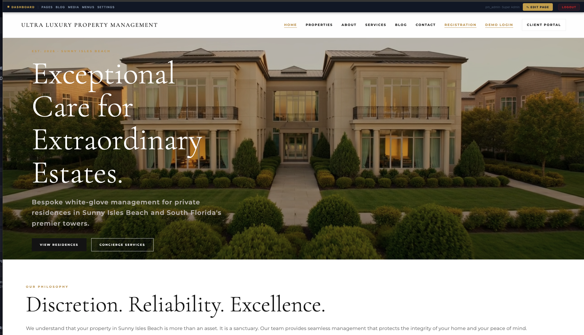 Ultra Luxury Property Management