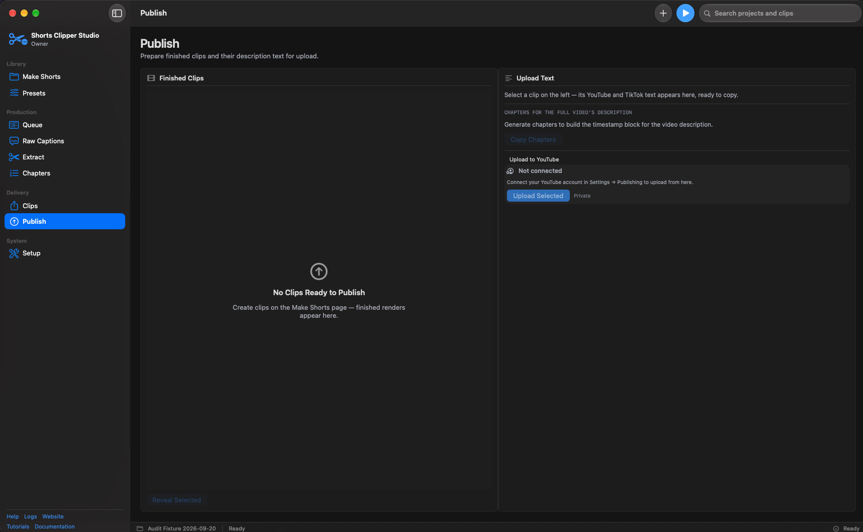 Shorts Clipper Studio Pro ( Free Trial & 1 Year License Key)